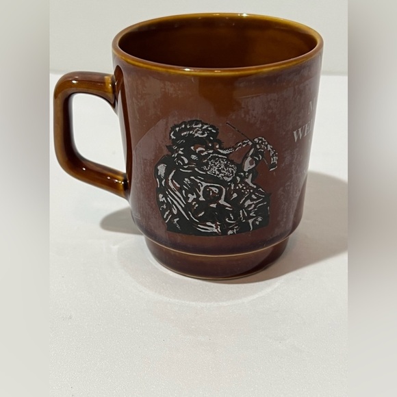 Maninzer Weihnachts Christmas Market Coffee Cup Mug Signed Spreuer Germany - Picture 3 of 10